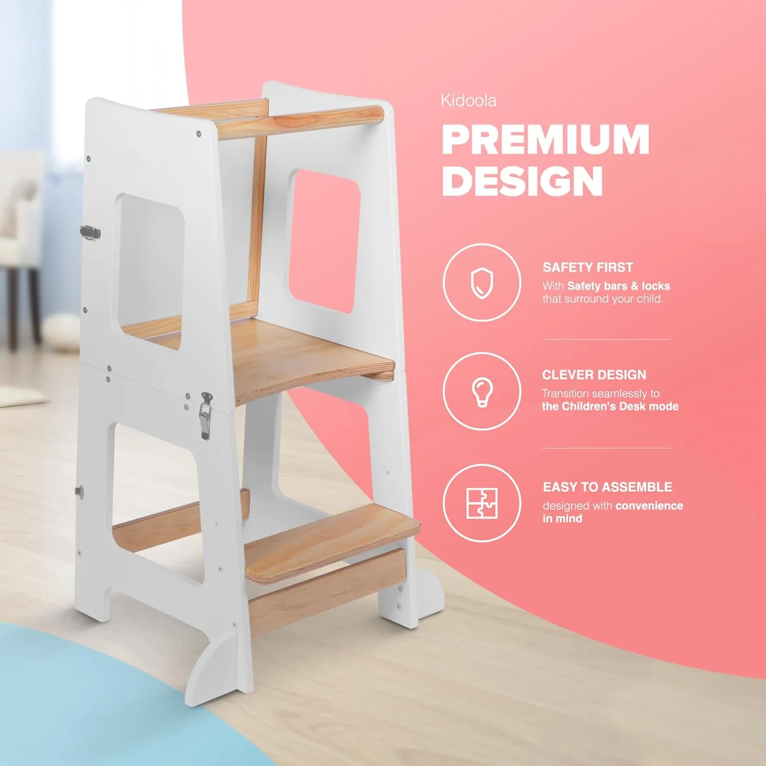 Toddler Learning Tower & Mini Desk