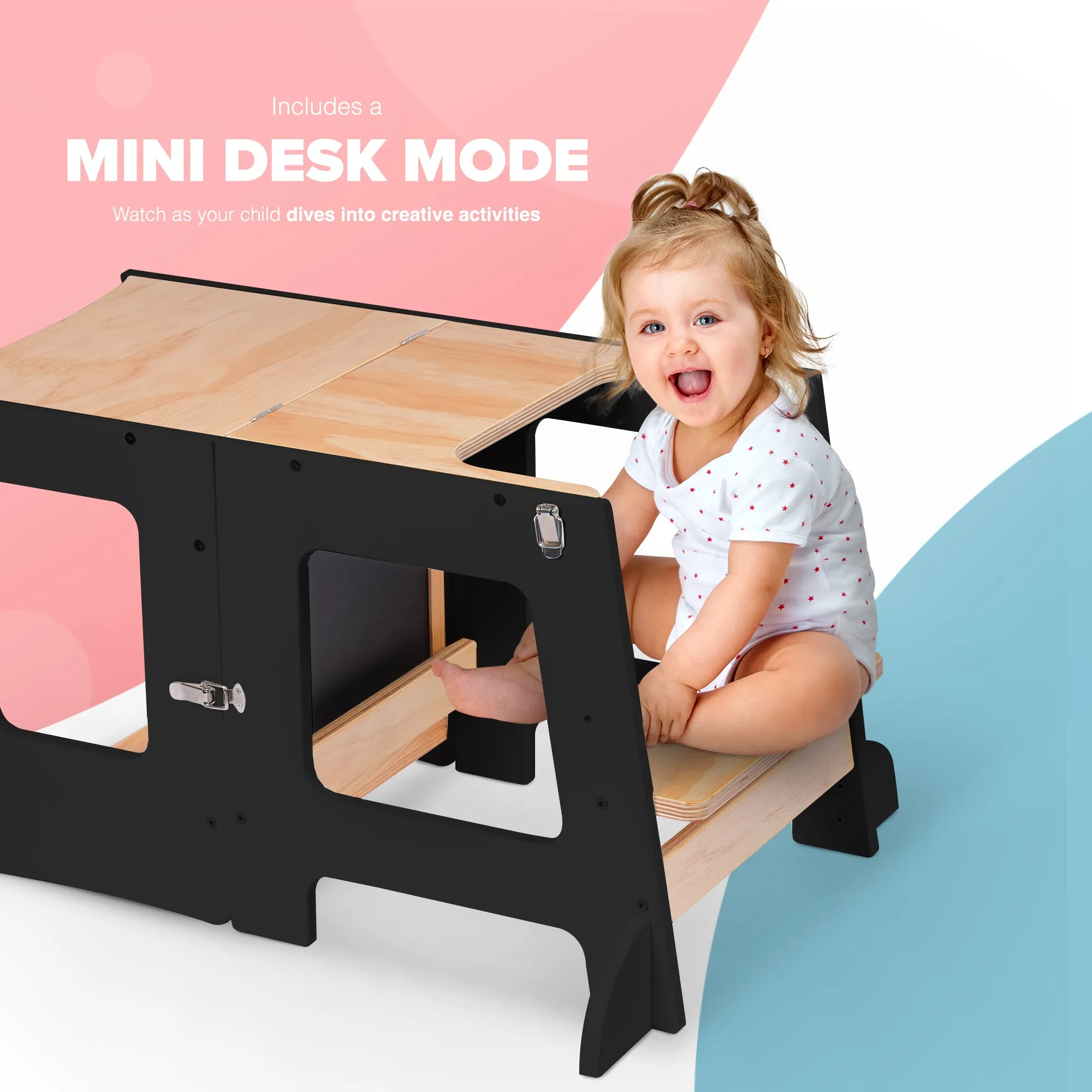 Toddler Learning Tower & Mini Desk