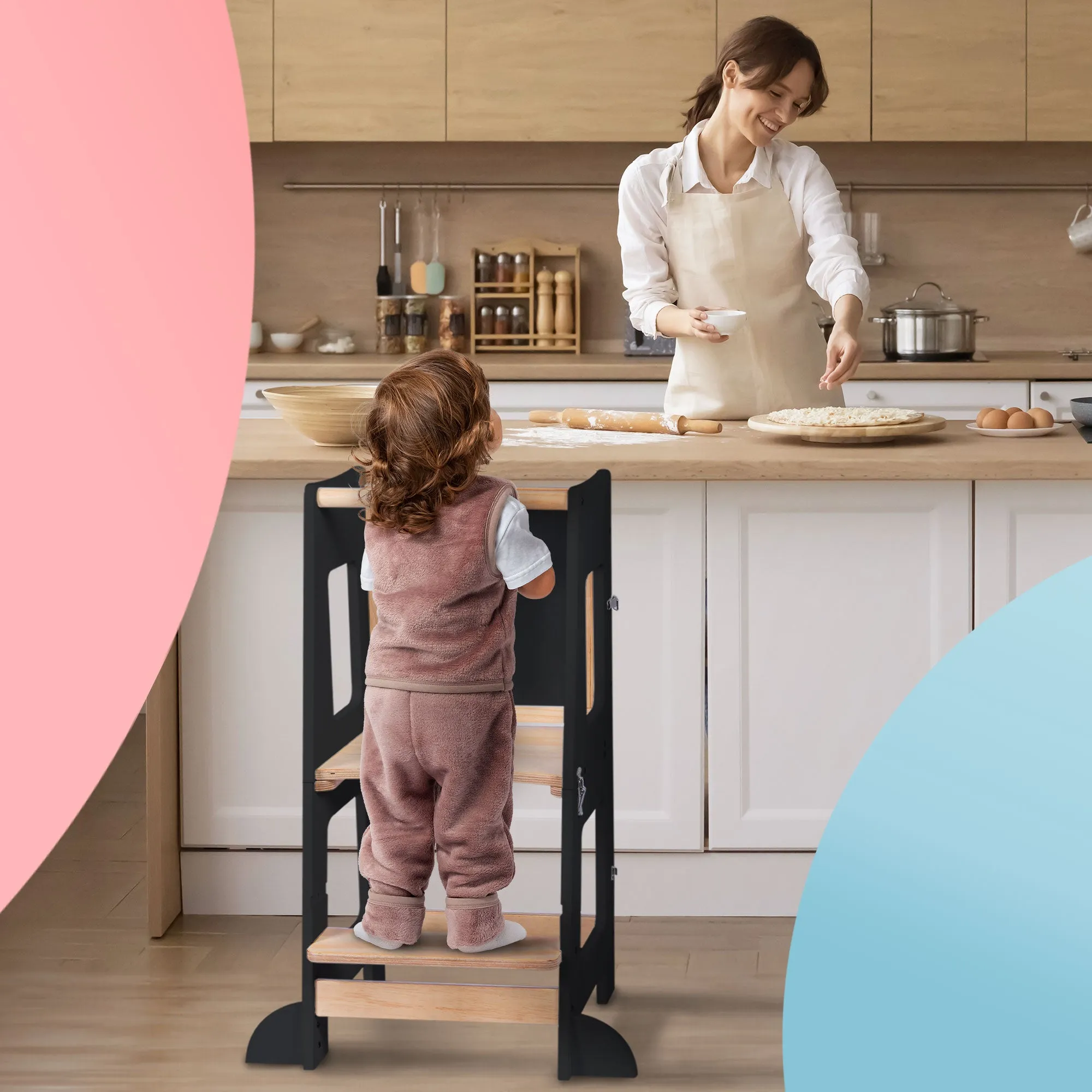 Toddler Learning Tower & Mini Desk