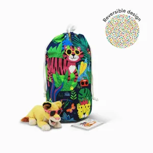 Tropi-Cat Toy Storage Bag