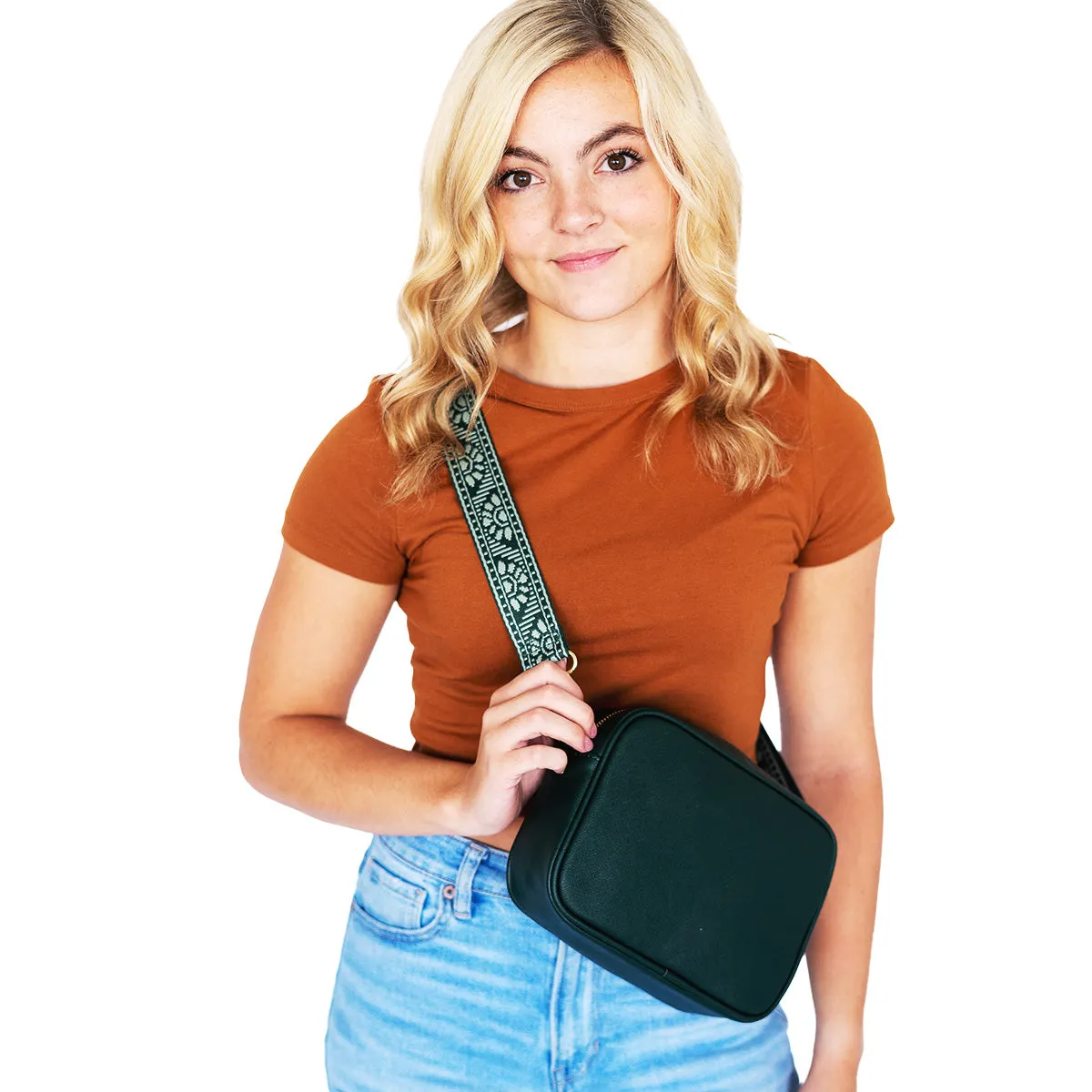 Viv & Lou Emerald Blair Crossbody