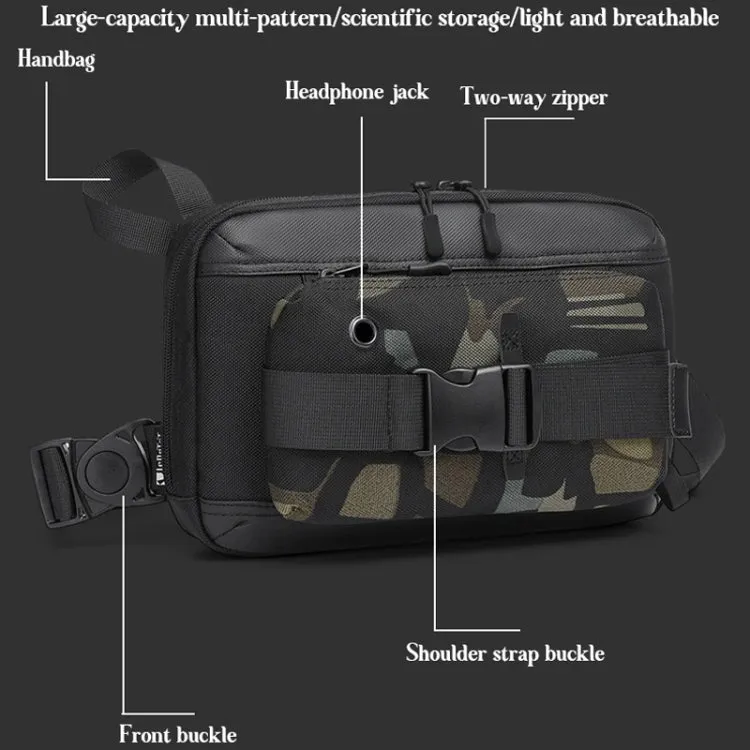 WEPOWER 2120 Functional Messenger Bag Men Chest Bag(Camouflage)