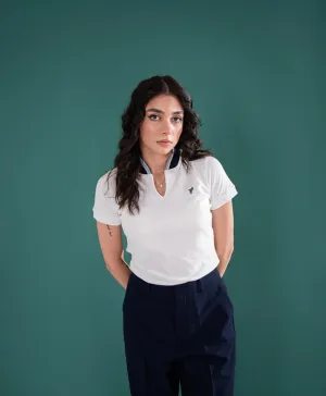 White Sports POLO (Women)