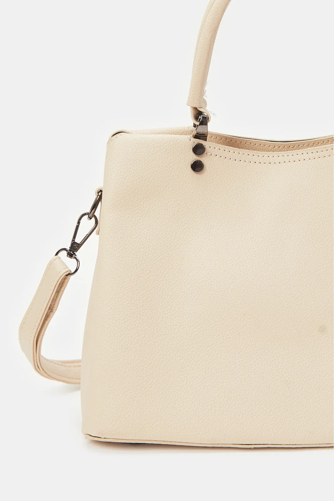 Women Beige Day Bag