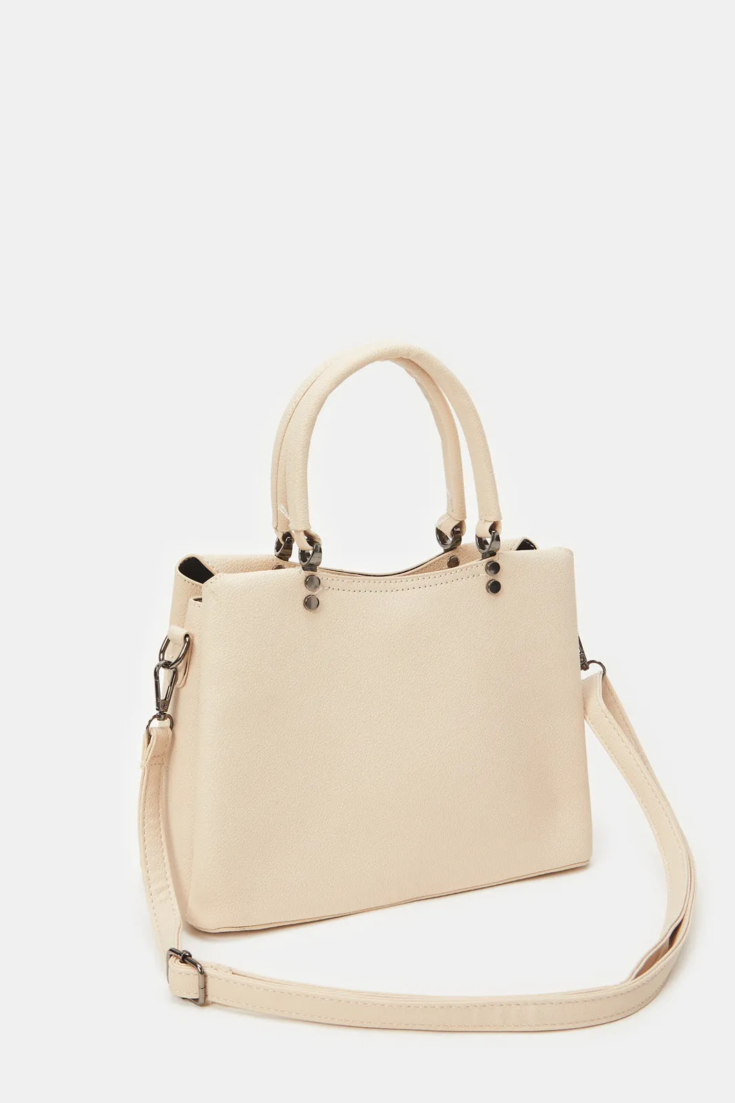 Women Beige Day Bag