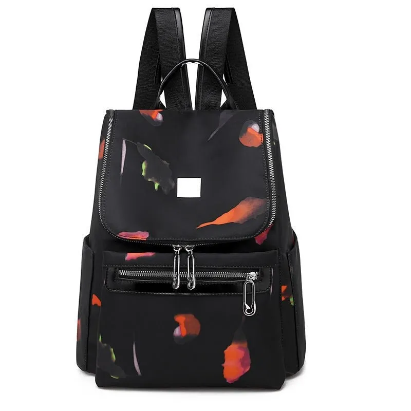 Women's Printing Casual Travel Backpacks