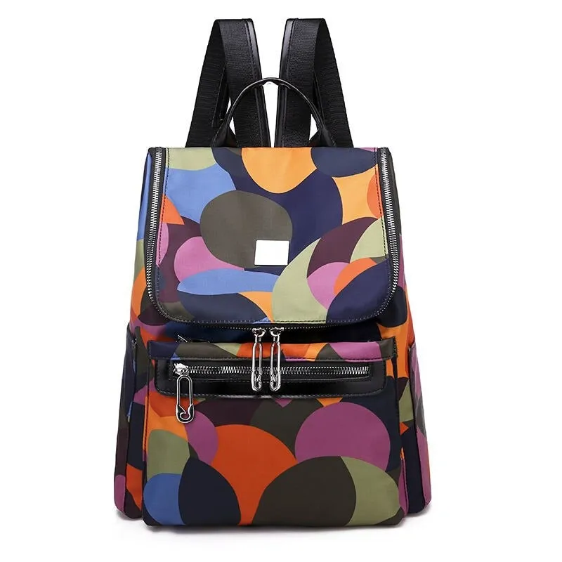 Women's Printing Casual Travel Backpacks