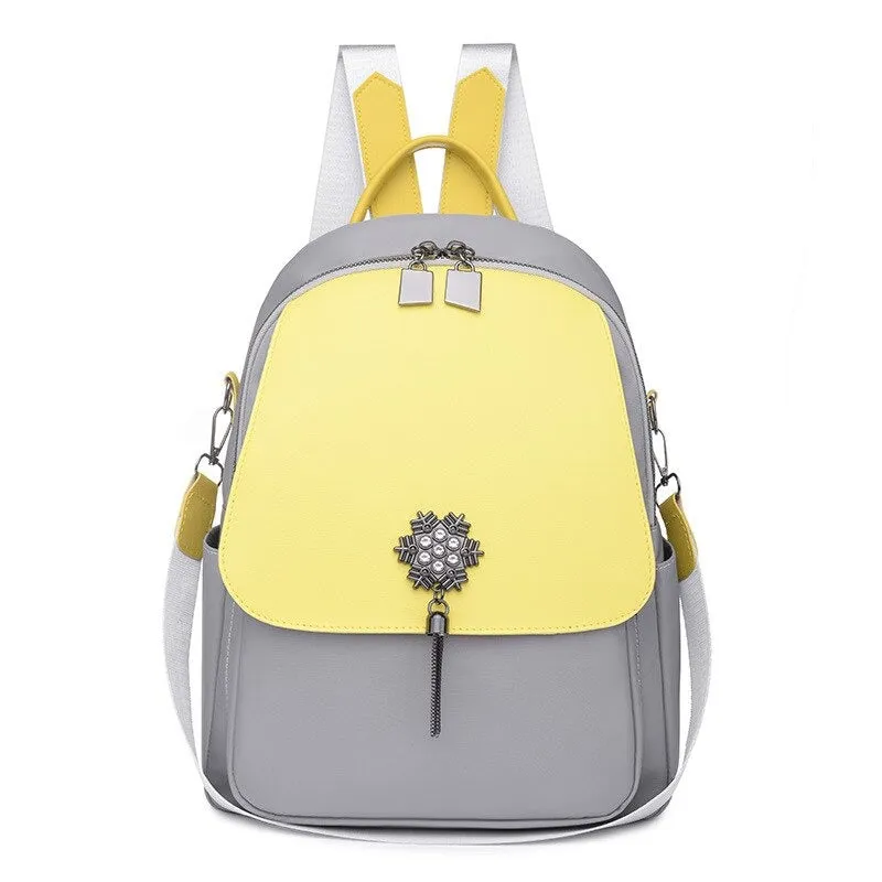 Women's Simple Waterproof Laptop Backpack