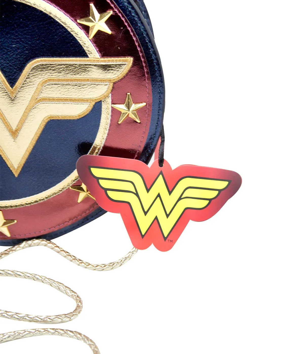 Wonder Woman Logo Crossbody Bag and Coin Purse Gift Set Bundle