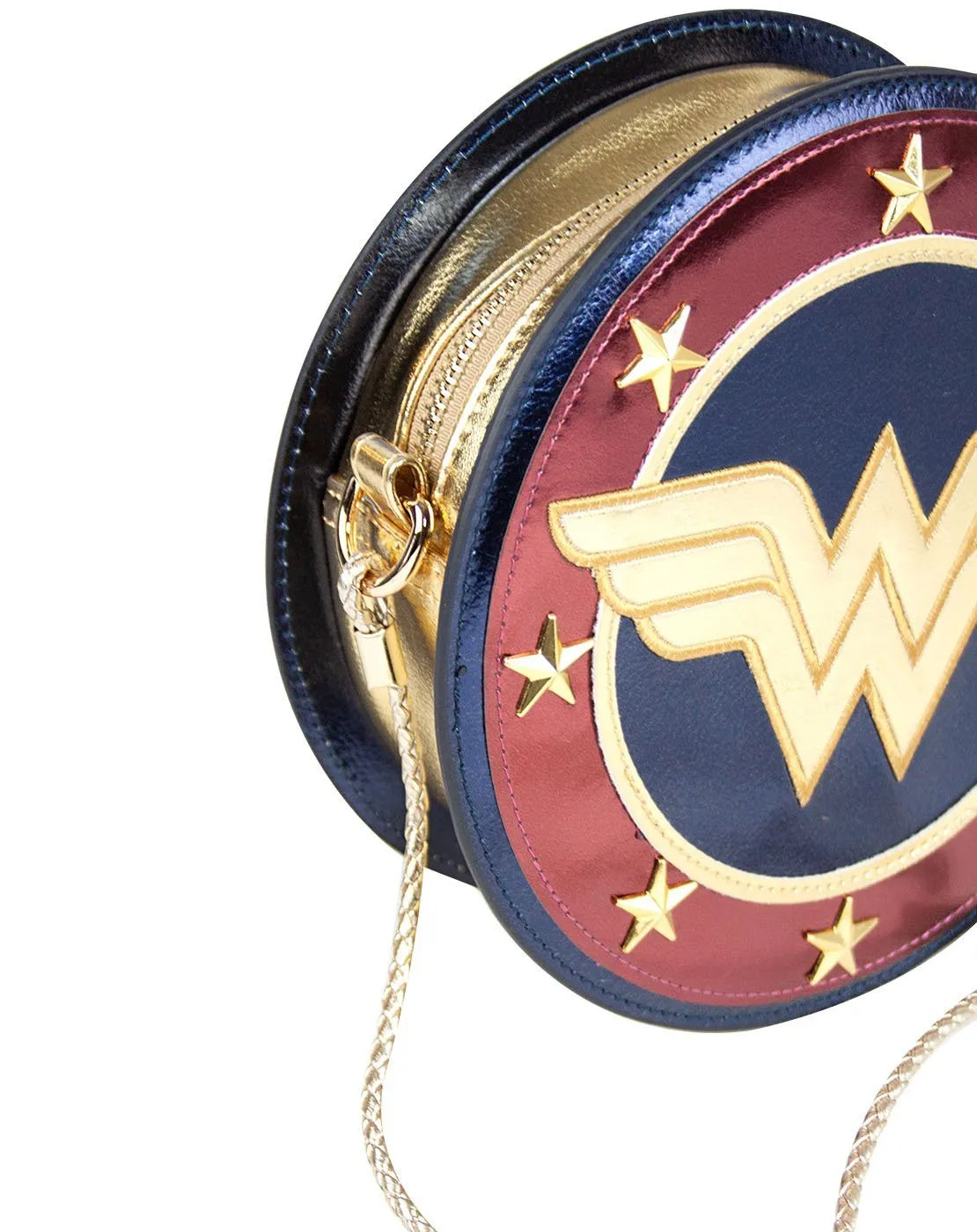 Wonder Woman Logo Crossbody Bag and Coin Purse Gift Set Bundle