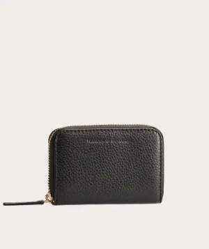 Zip-Around Card Holder - Black